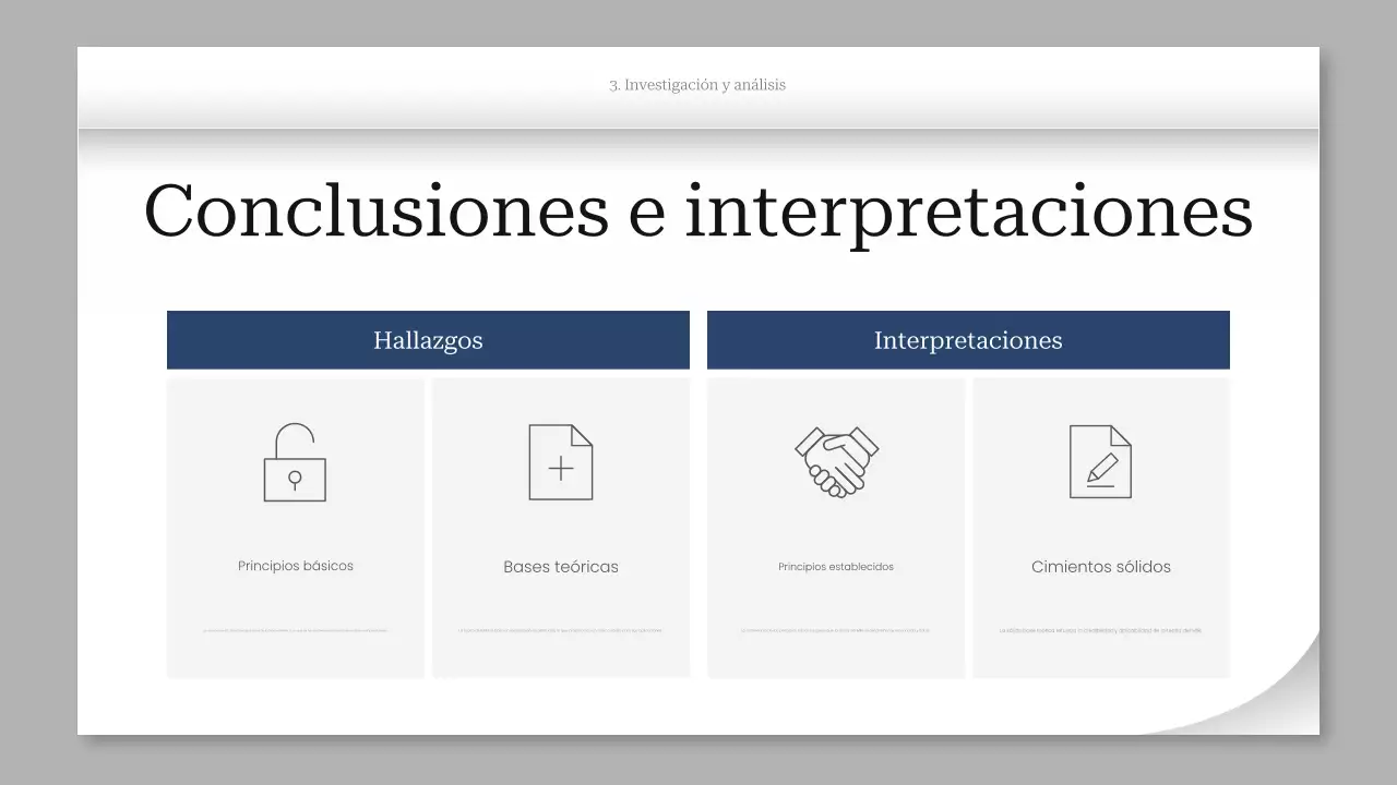 presentación del proyecto grey modern