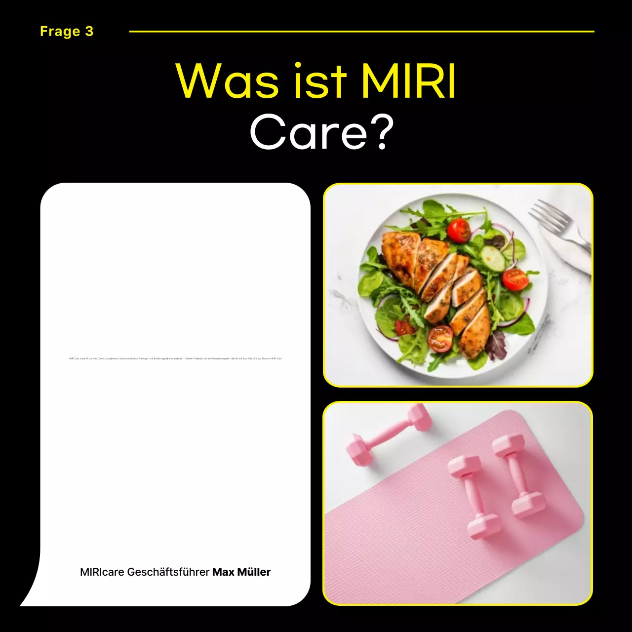 Förderung von Yellow Modern Interviews