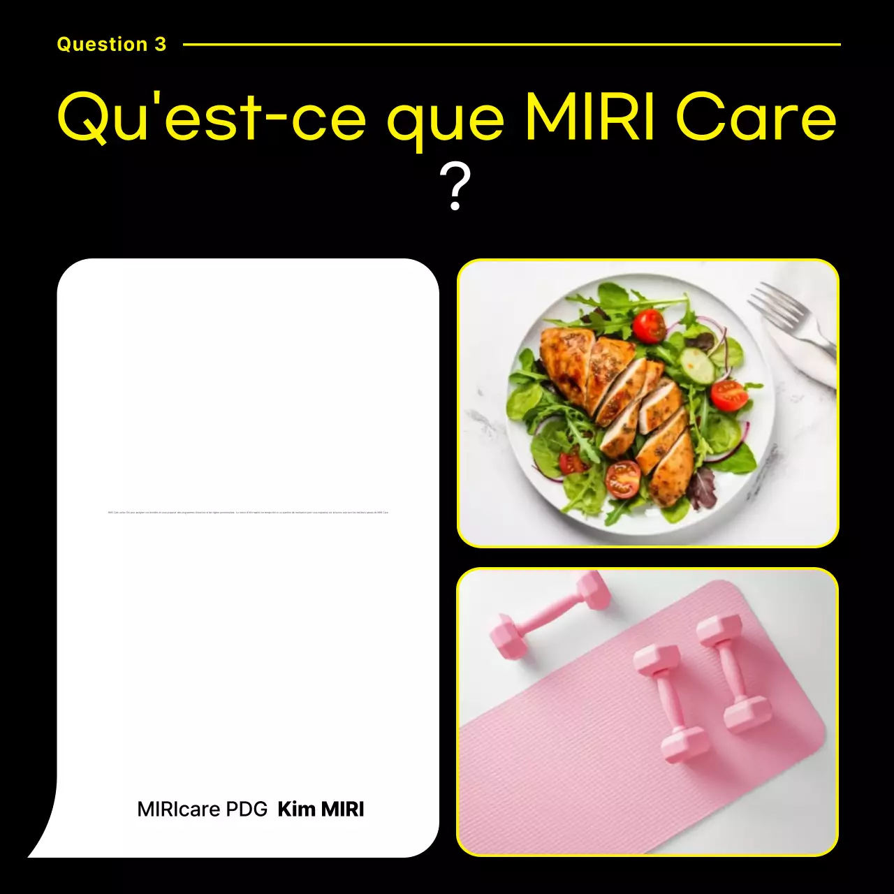 Promouvoir les entretiens modernes jaunes