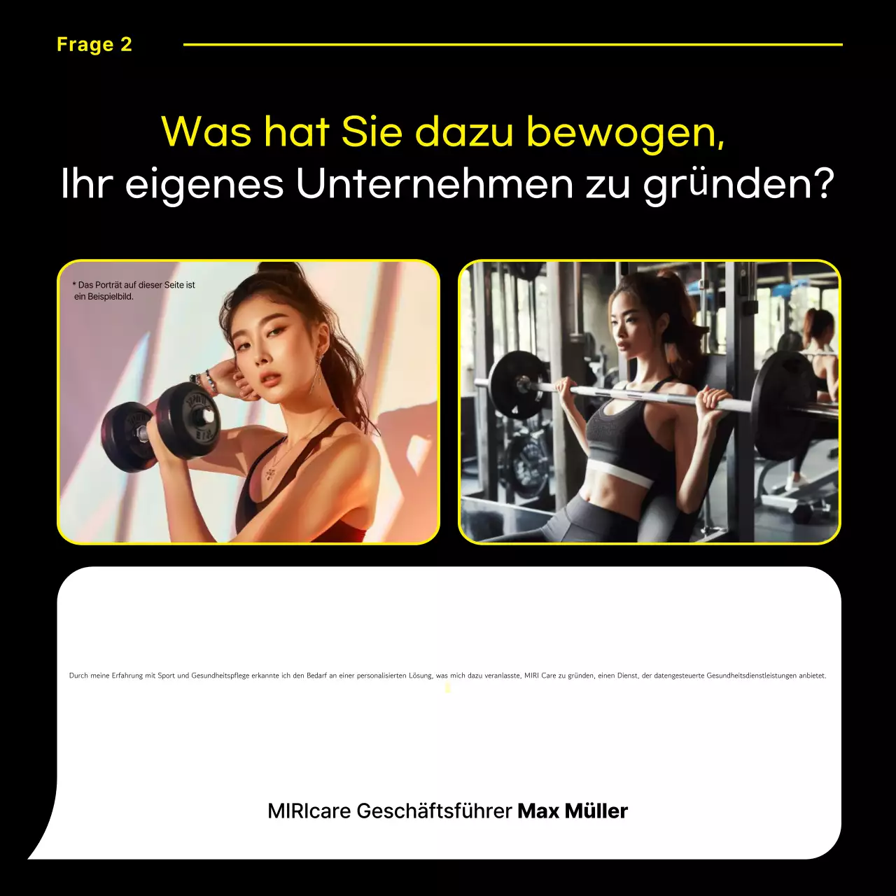 Förderung von Yellow Modern Interviews