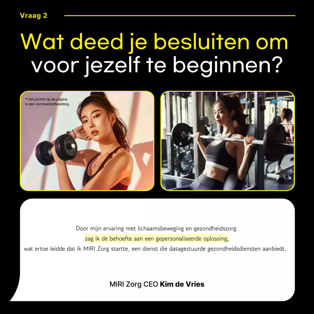 Gele moderne interviews promoten