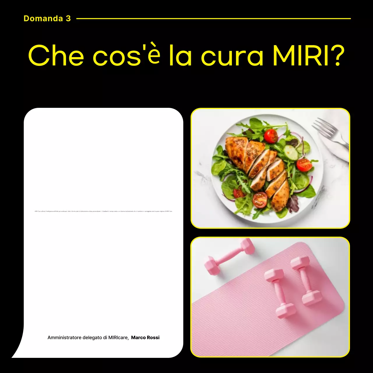 Promuovere interviste moderne in giallo