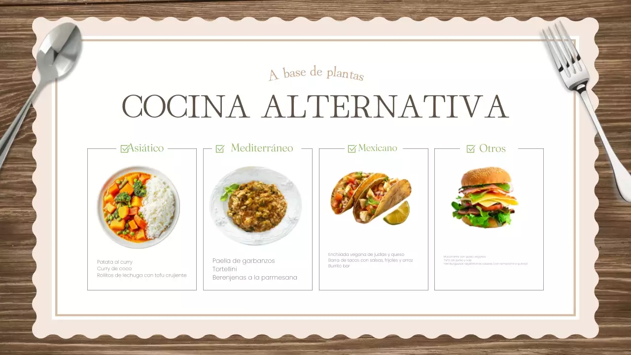 guía de cocina rústica beige