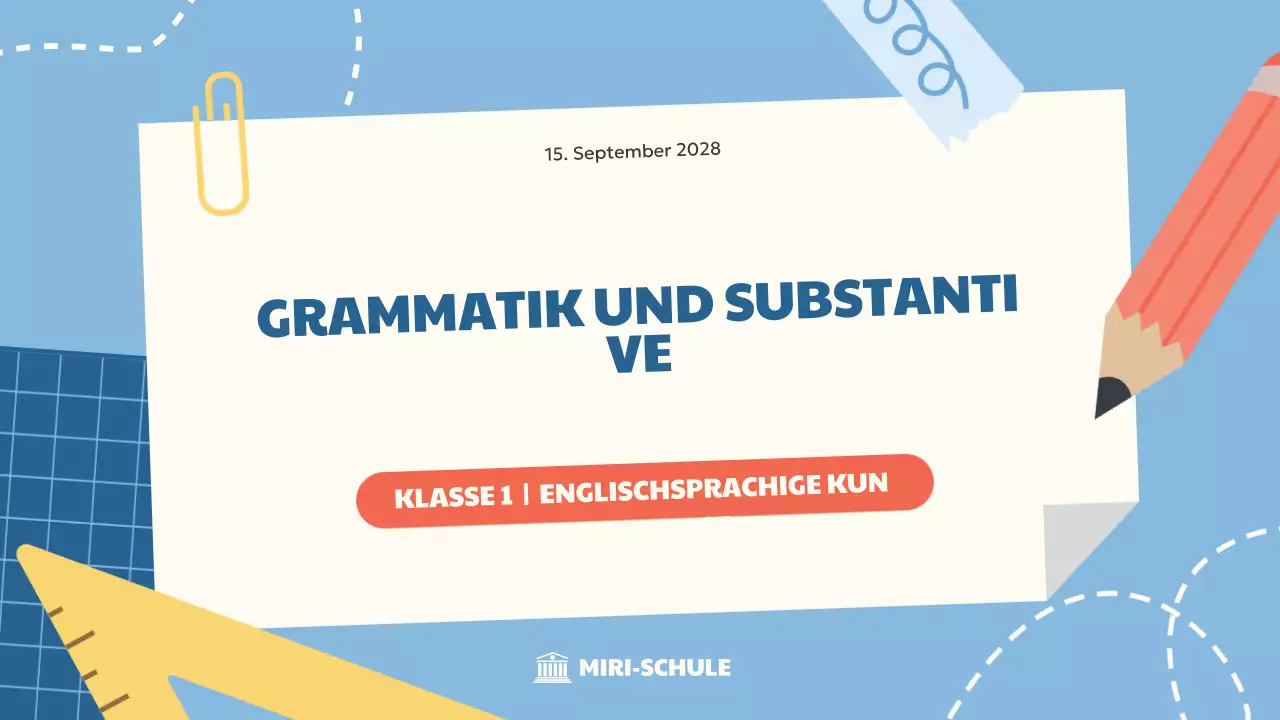 blauer Kurs für moderne Bildung