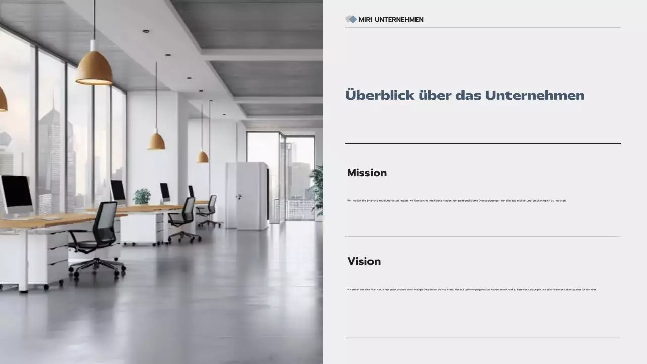 graue moderne Geschäftspräsentation