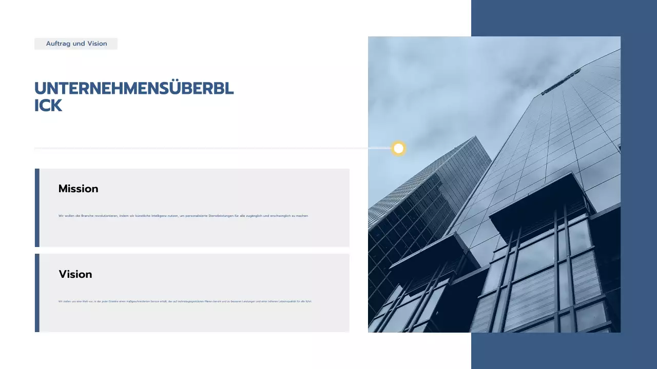 blue professional business pitch