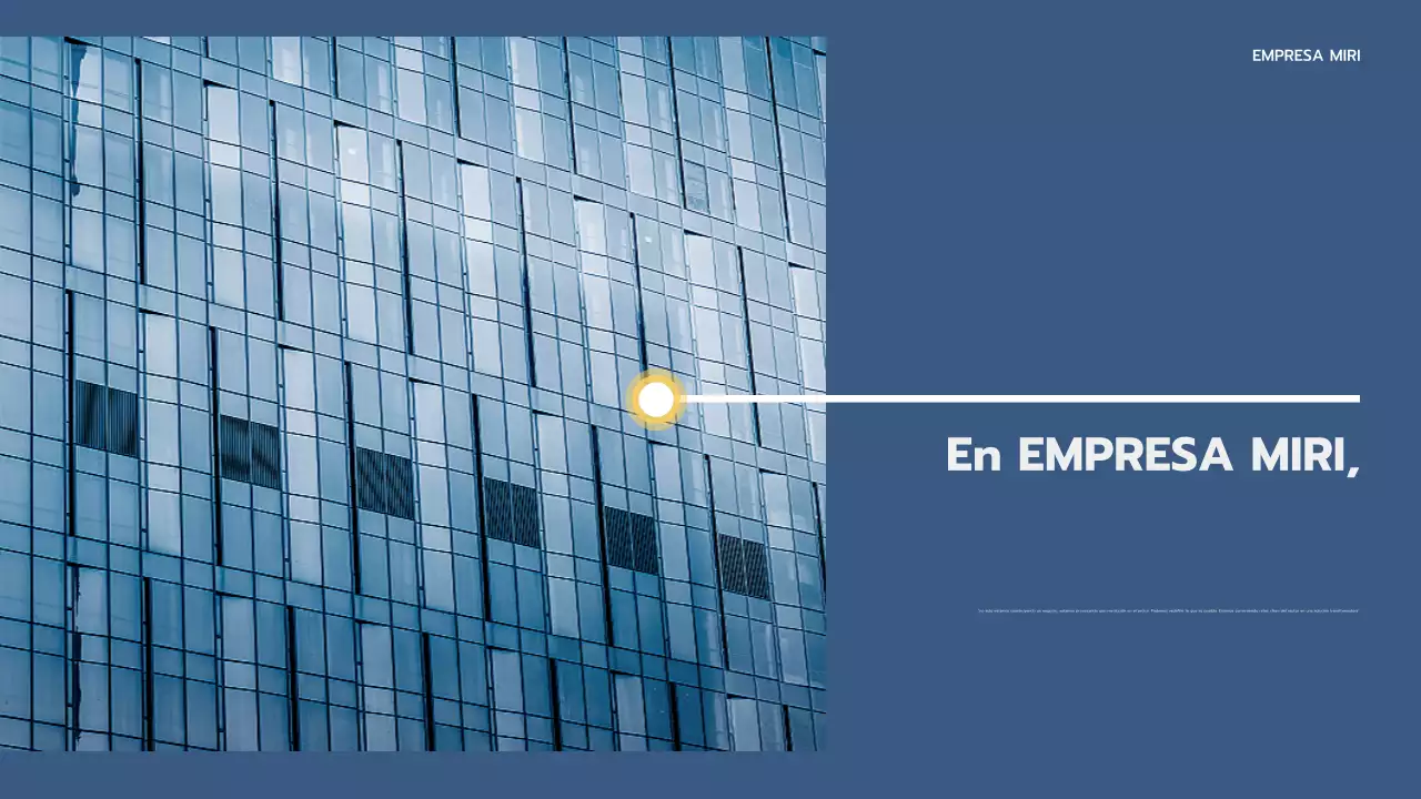 blue professional business pitch