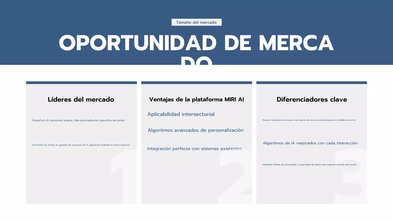 blue professional business pitch