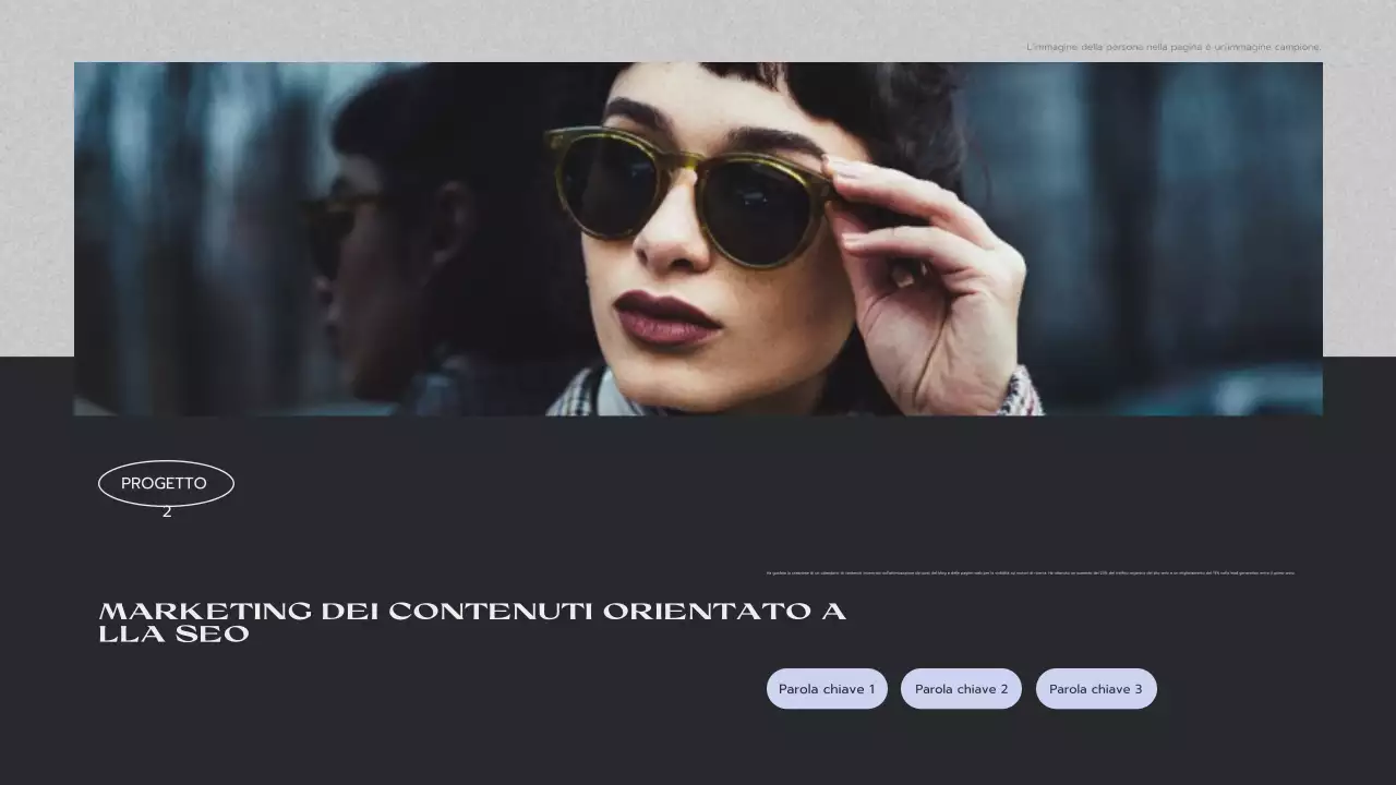 curriculum portfolio moderno grigio