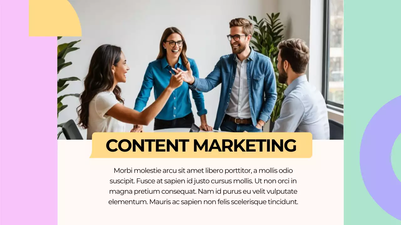 Pastel Modern Marketing Presentation