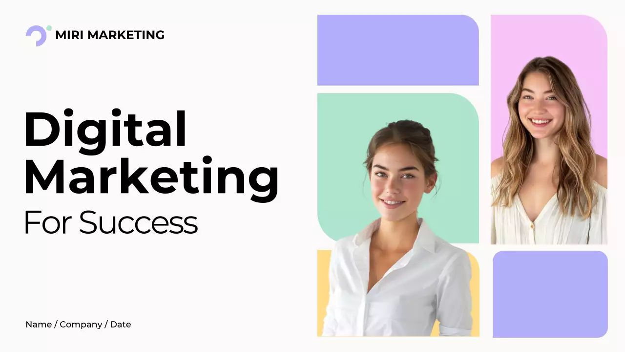 Pastel Modern Marketing Presentation