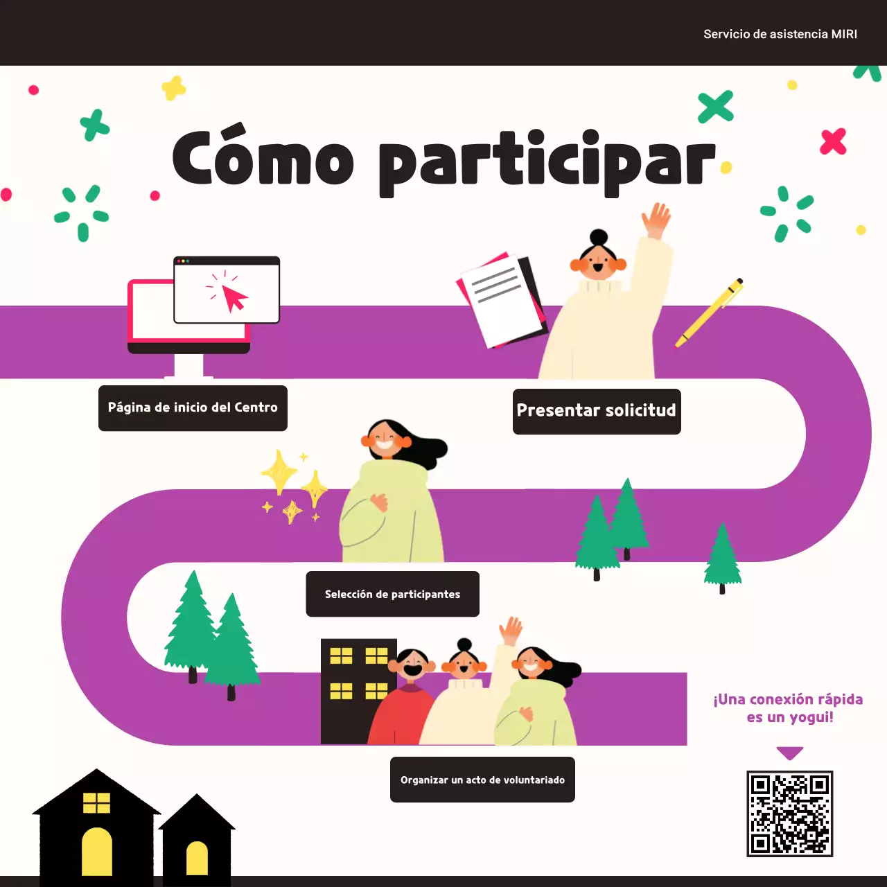 Esté atento a nuestras oportunidades de voluntariado de fin de año