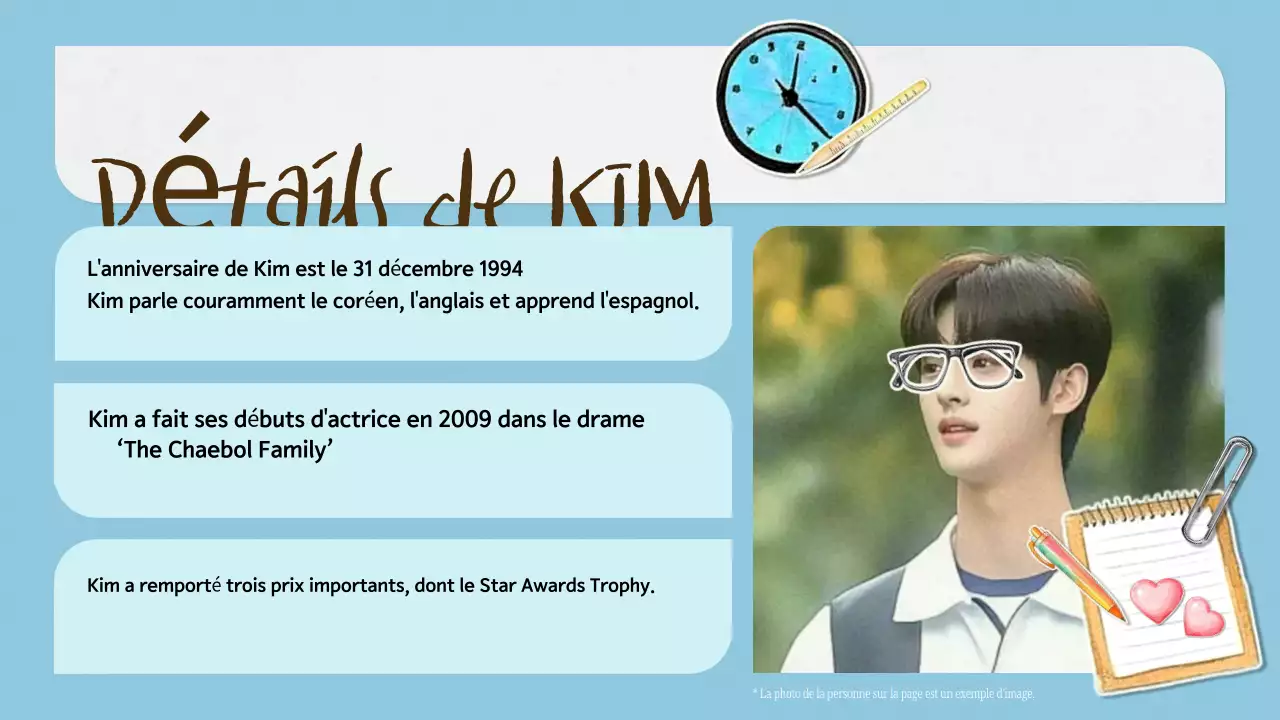 blue aesthetic k-drama fandom pitch deck