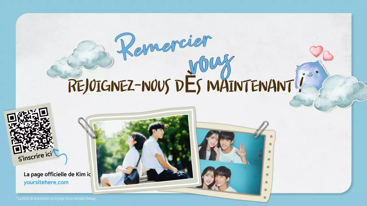 blue aesthetic k-drama fandom pitch deck