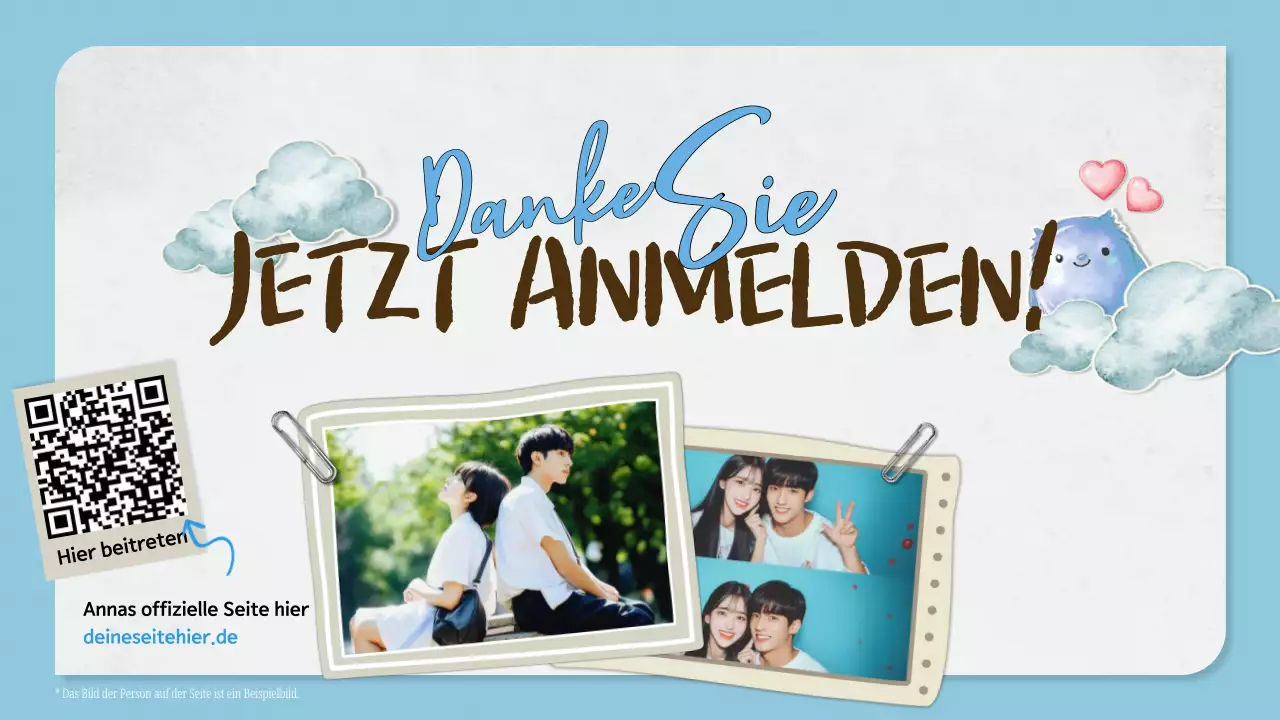 Blaue Ästhetik K-Drama Fandom Pitch Deck