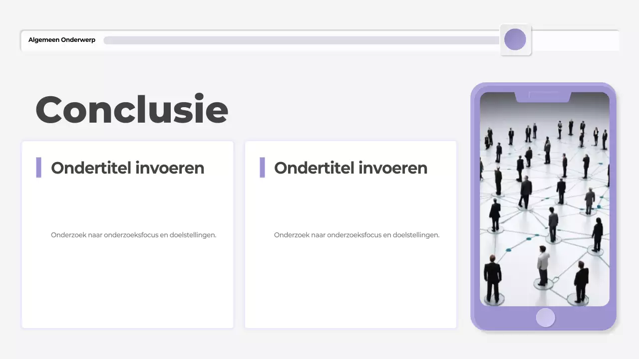 paars moderne scriptiepresentatie