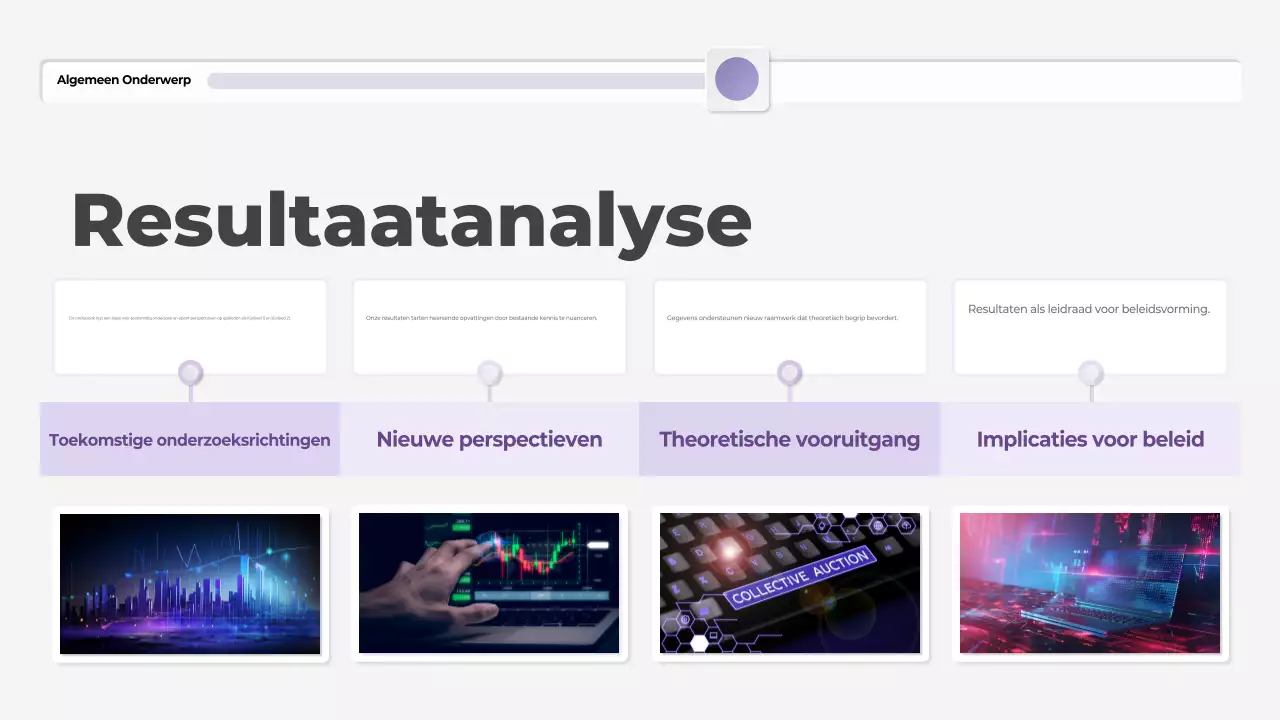 paars moderne scriptiepresentatie