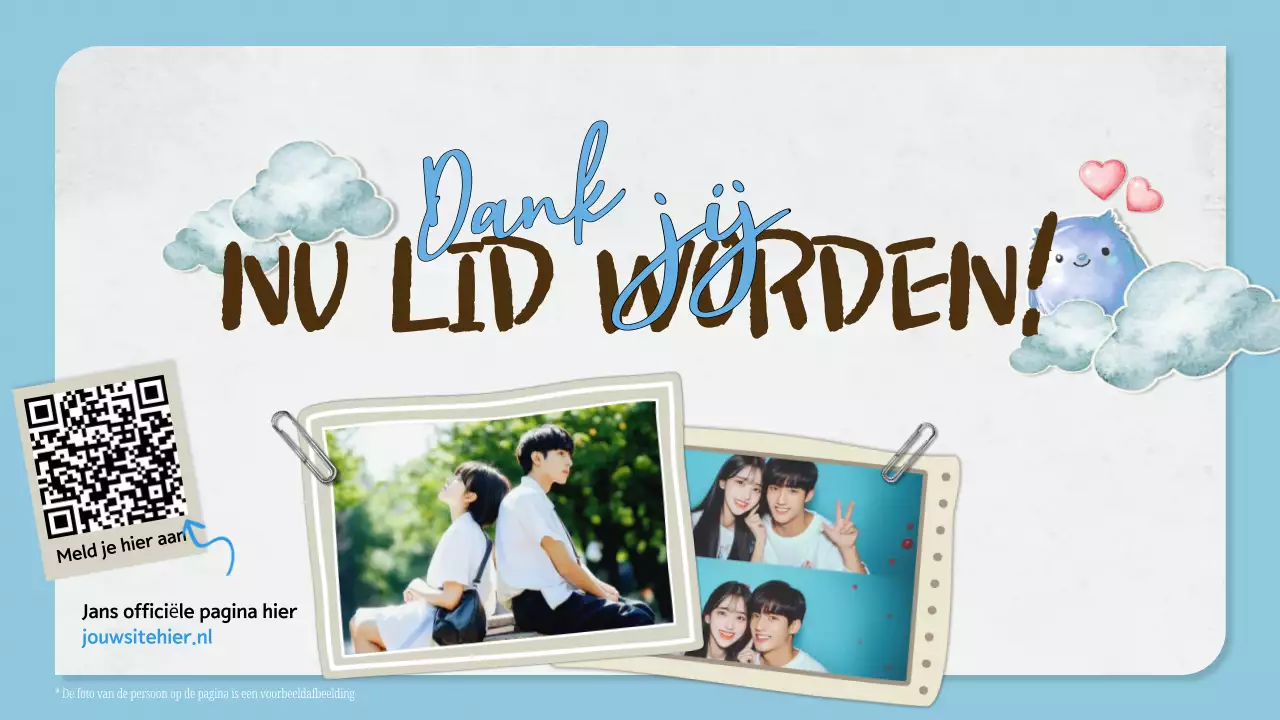 blauw esthetisch k-drama fandom pitch deck