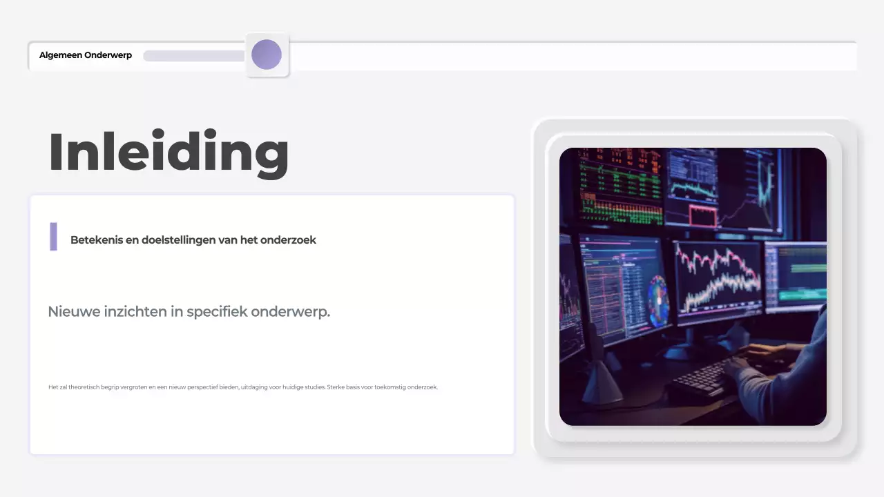 paars moderne scriptiepresentatie