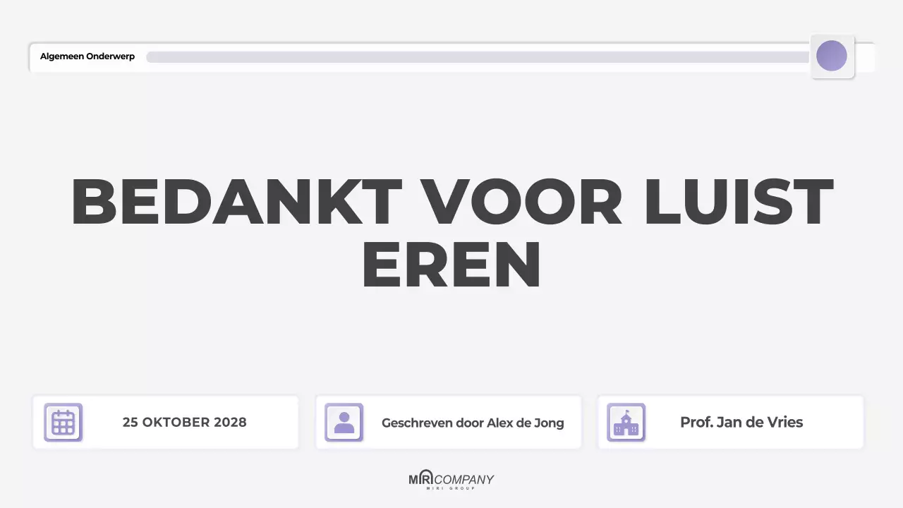 paars moderne scriptiepresentatie