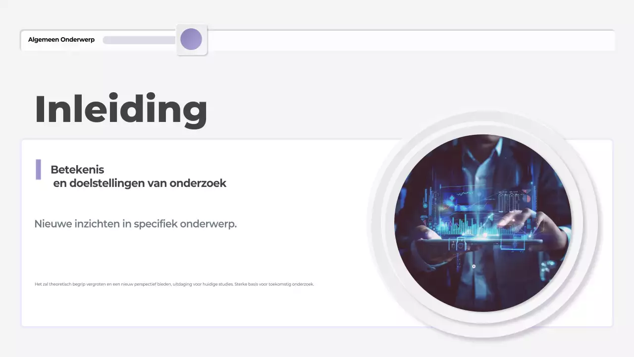 paars moderne scriptiepresentatie