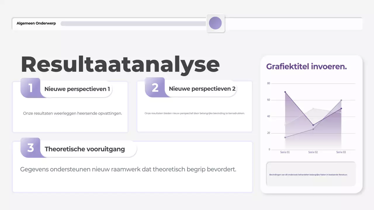 paars moderne scriptiepresentatie