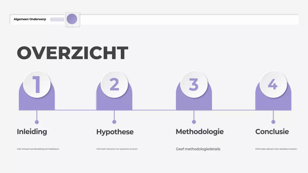 paars moderne scriptiepresentatie