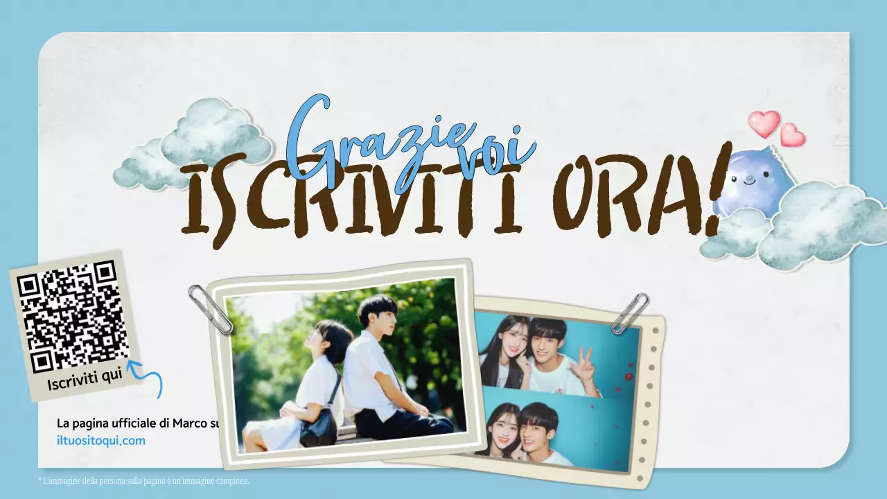 fandom estetico blu del k-drama pitch deck