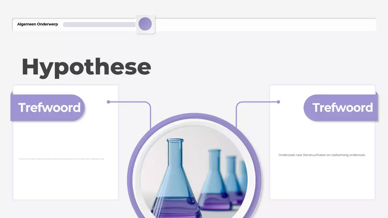 paars moderne scriptiepresentatie