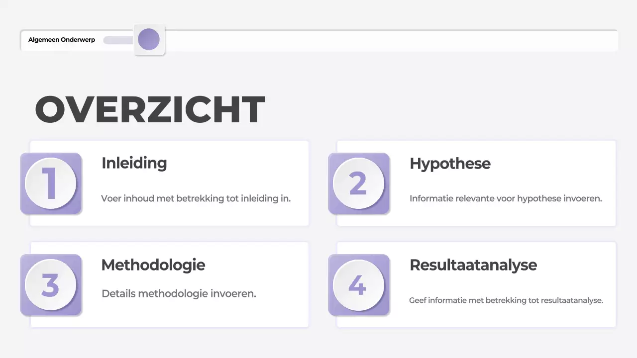 paars moderne scriptiepresentatie