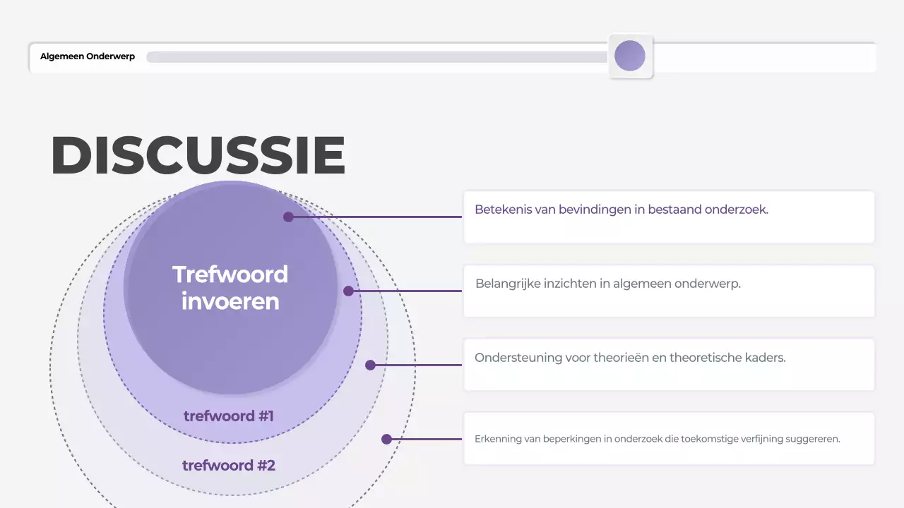paars moderne scriptiepresentatie