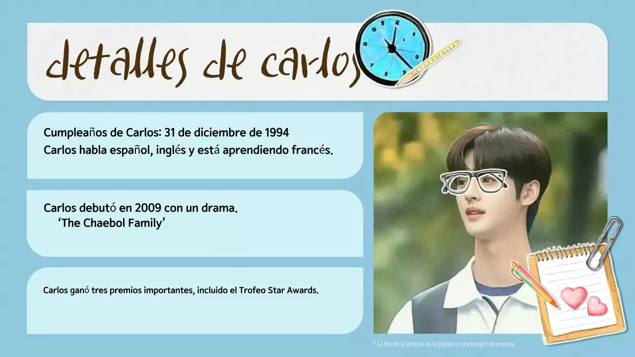 blue aesthetic k-drama fandom pitch deck