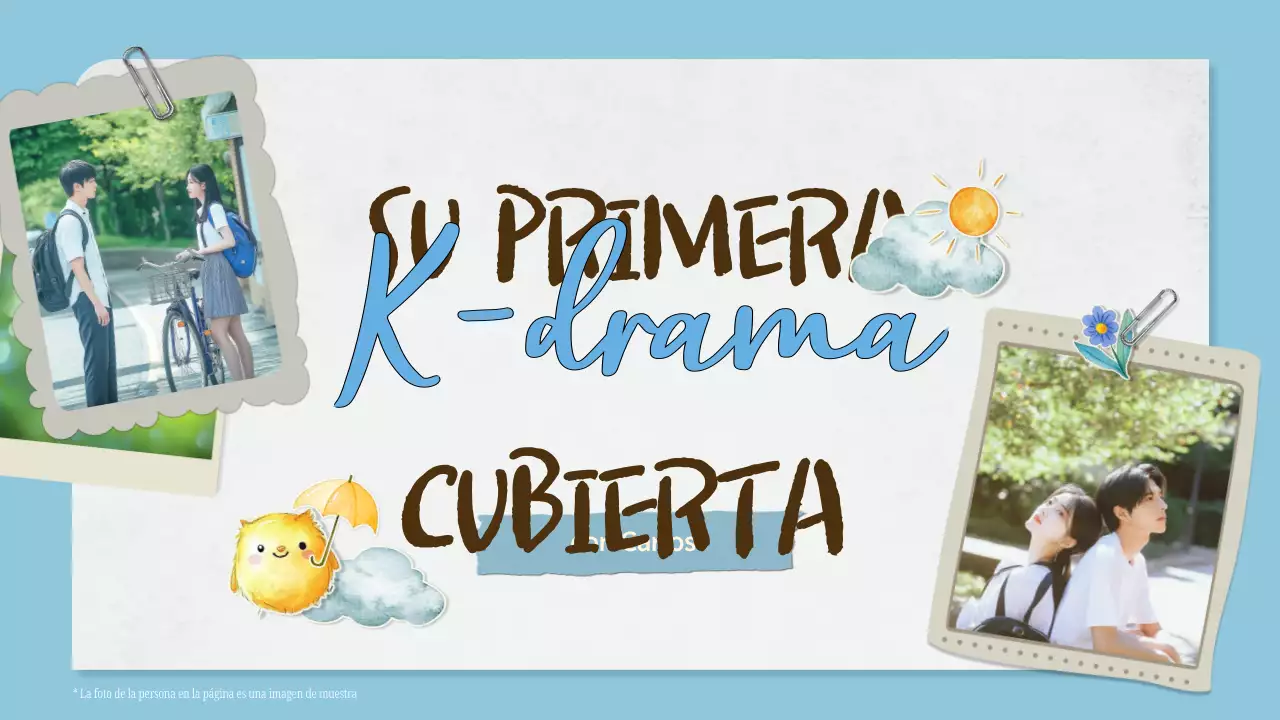 blue aesthetic k-drama fandom pitch deck