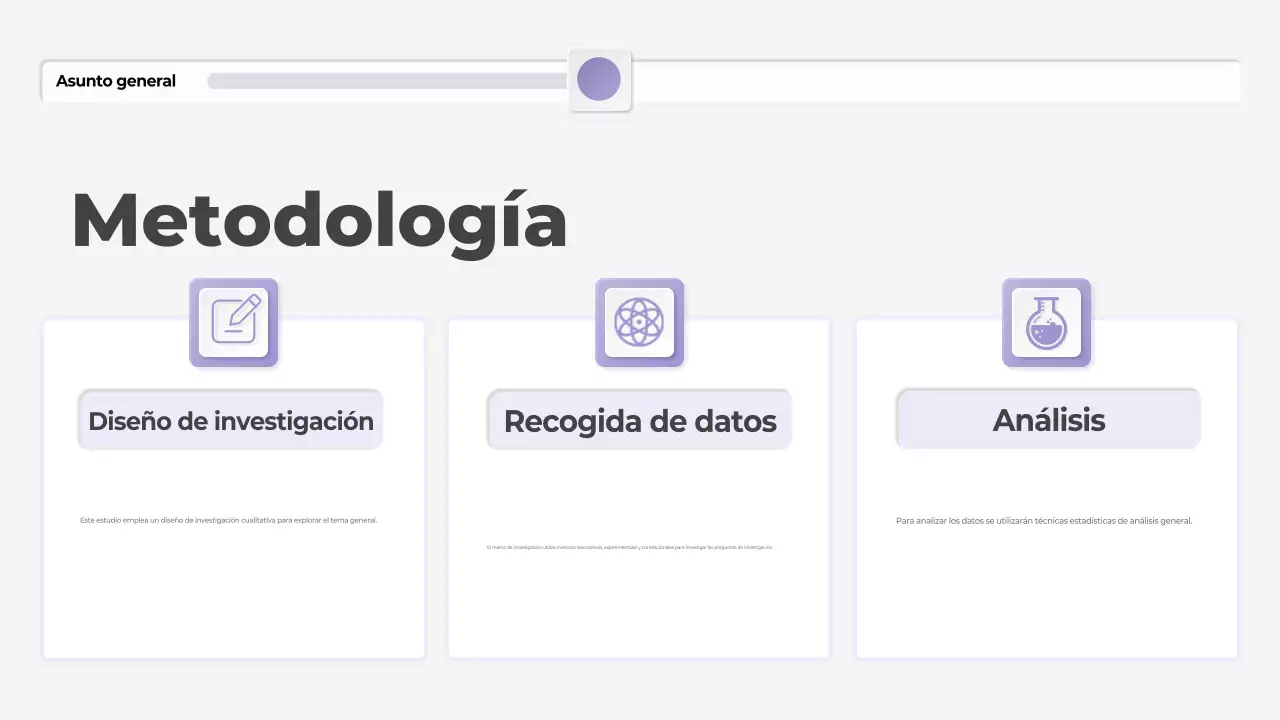 purple modern thesis presentation