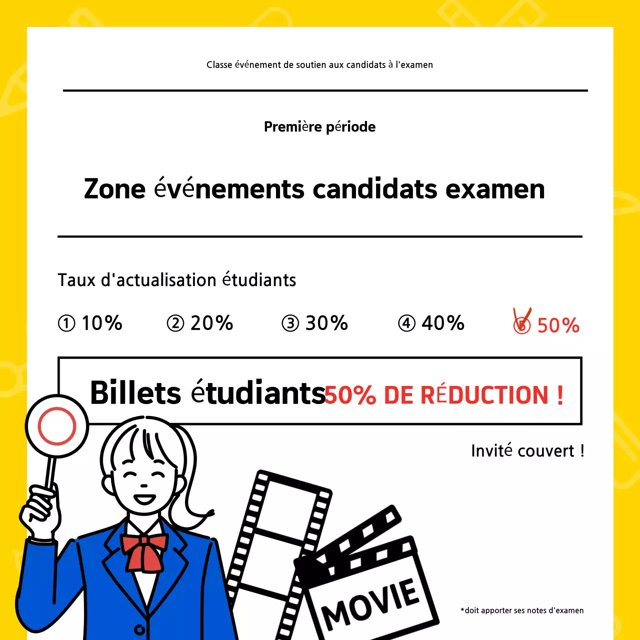 Promouvoir votre événement Yellow Pop