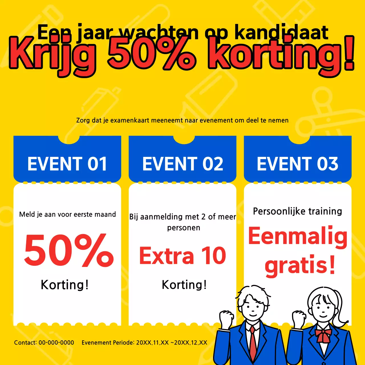 Promoot je Yellow Pop-evenement