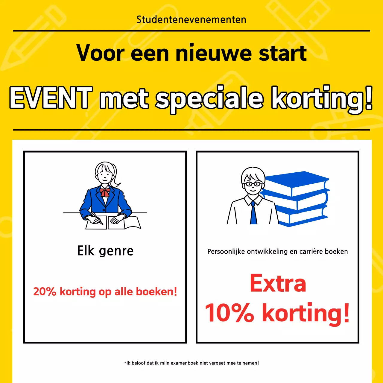 Promoot je Yellow Pop-evenement