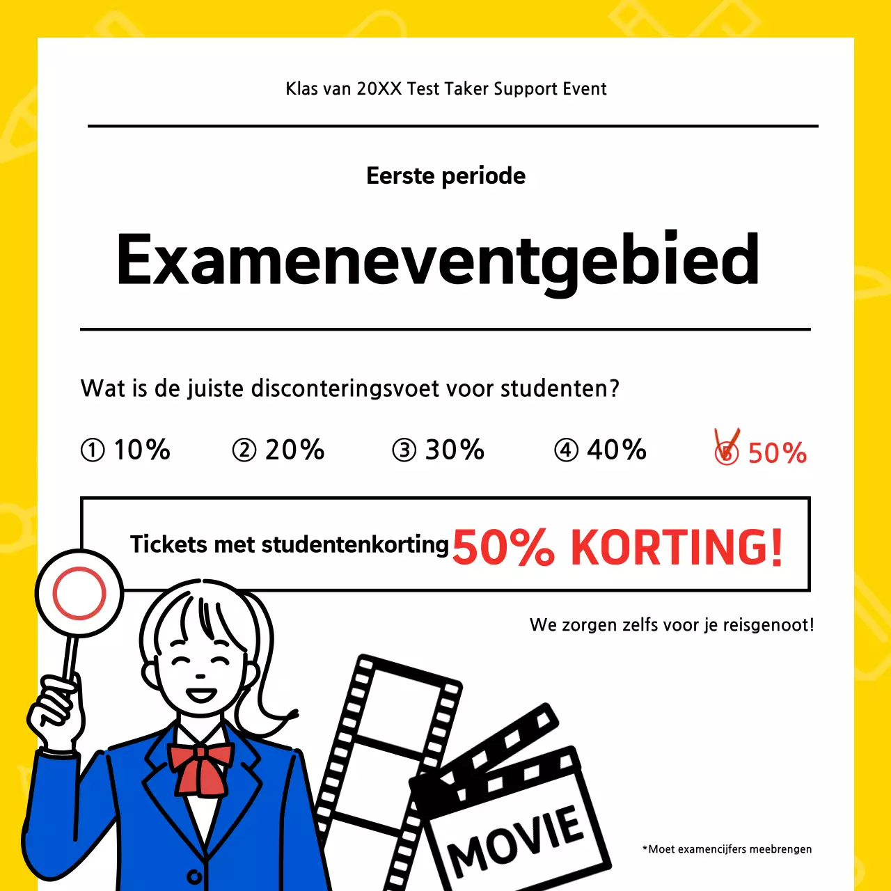 Promoot je Yellow Pop-evenement