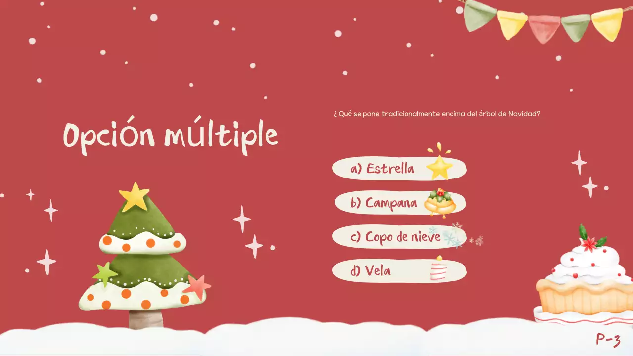 Invitación al concurso navideño rojo