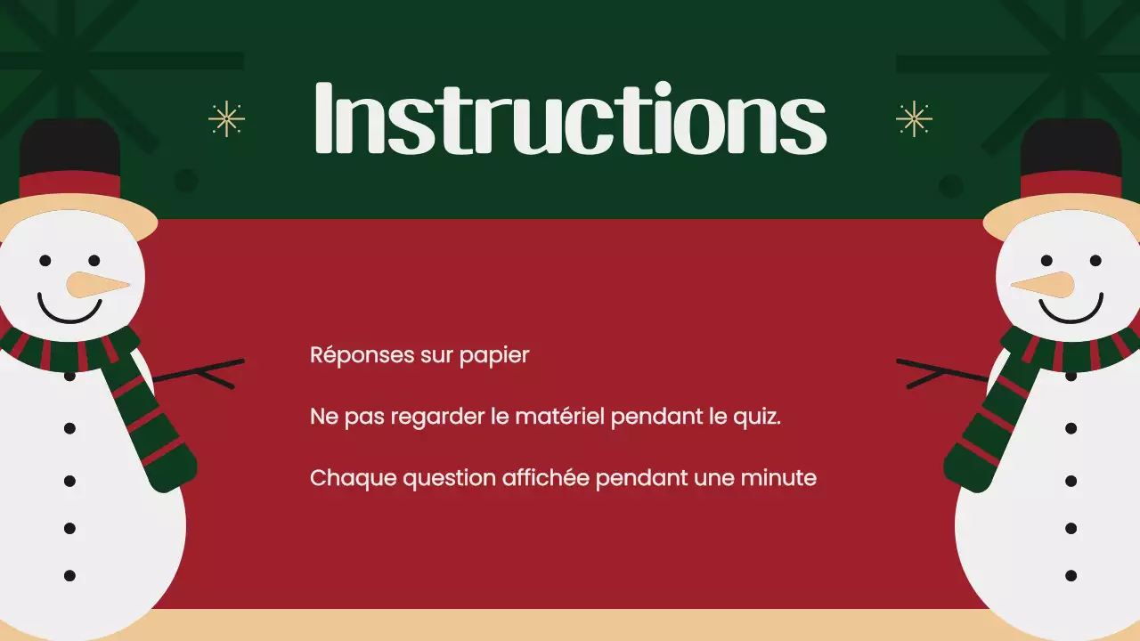 Questions sur le Noël vert et festif