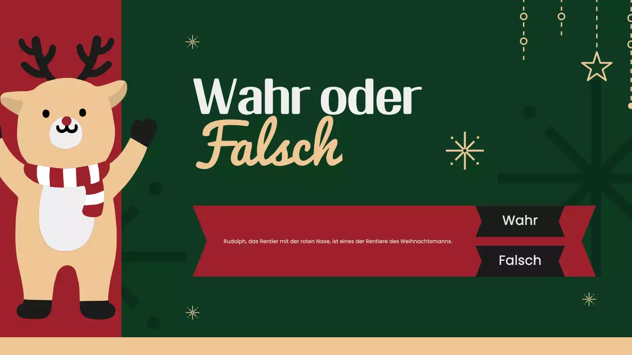 festliche grüne weihnachtsfragen