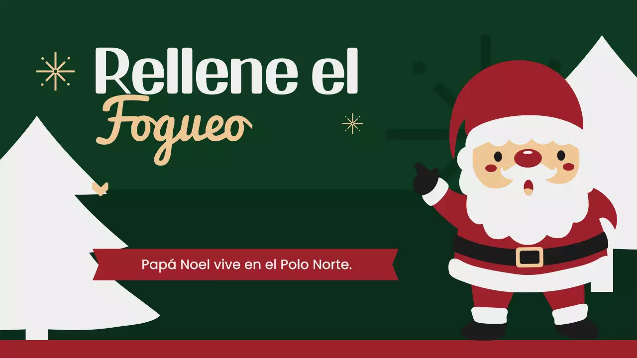 preguntas festivas de navidad verde