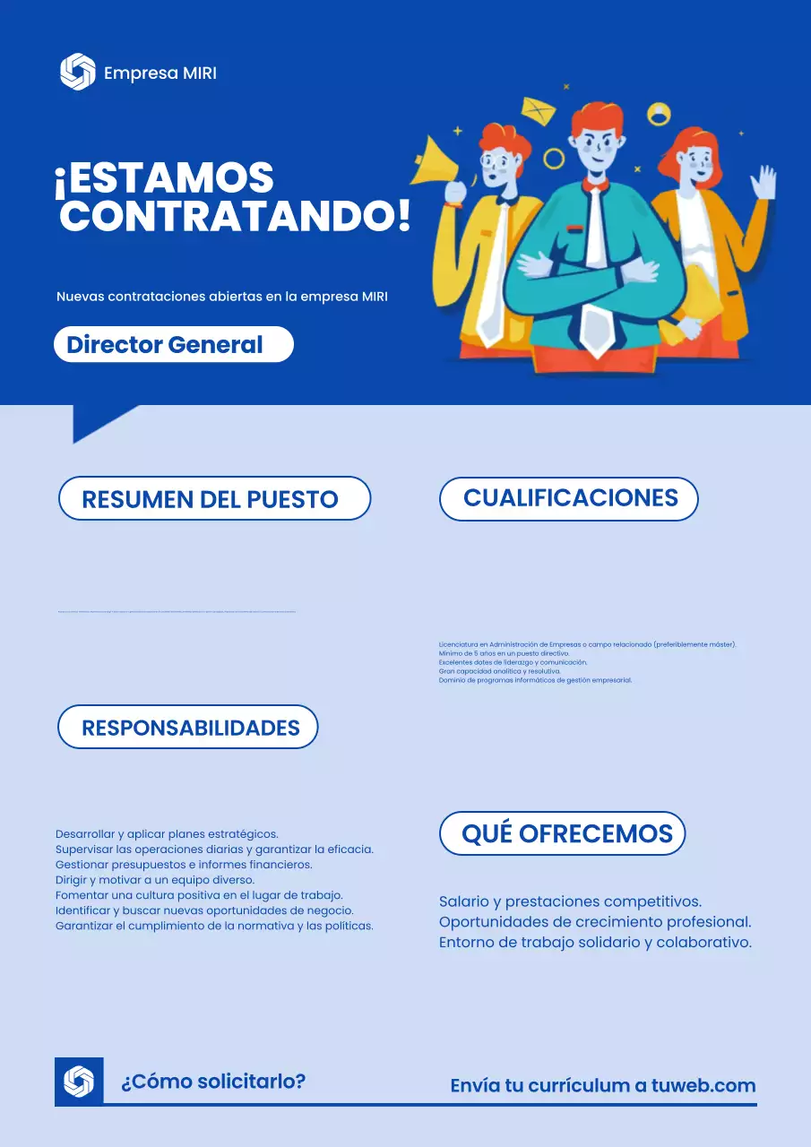 simple blue estamos contratando