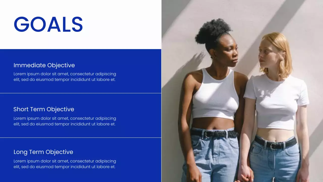 Blue and White Content Marketing Presentation