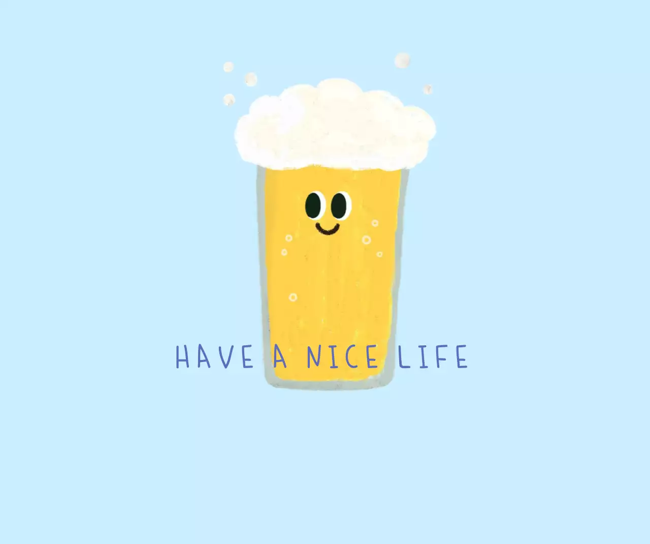 have a nice life 여름부채