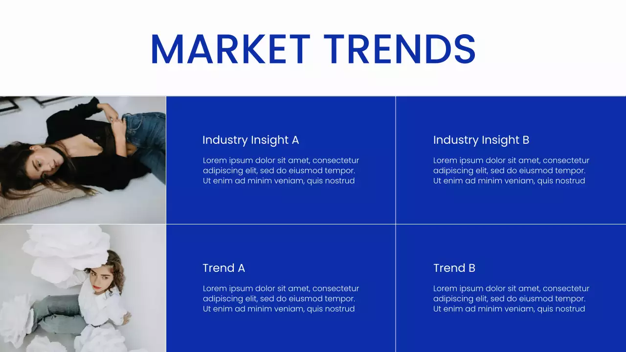 Blue and White Content Marketing Presentation