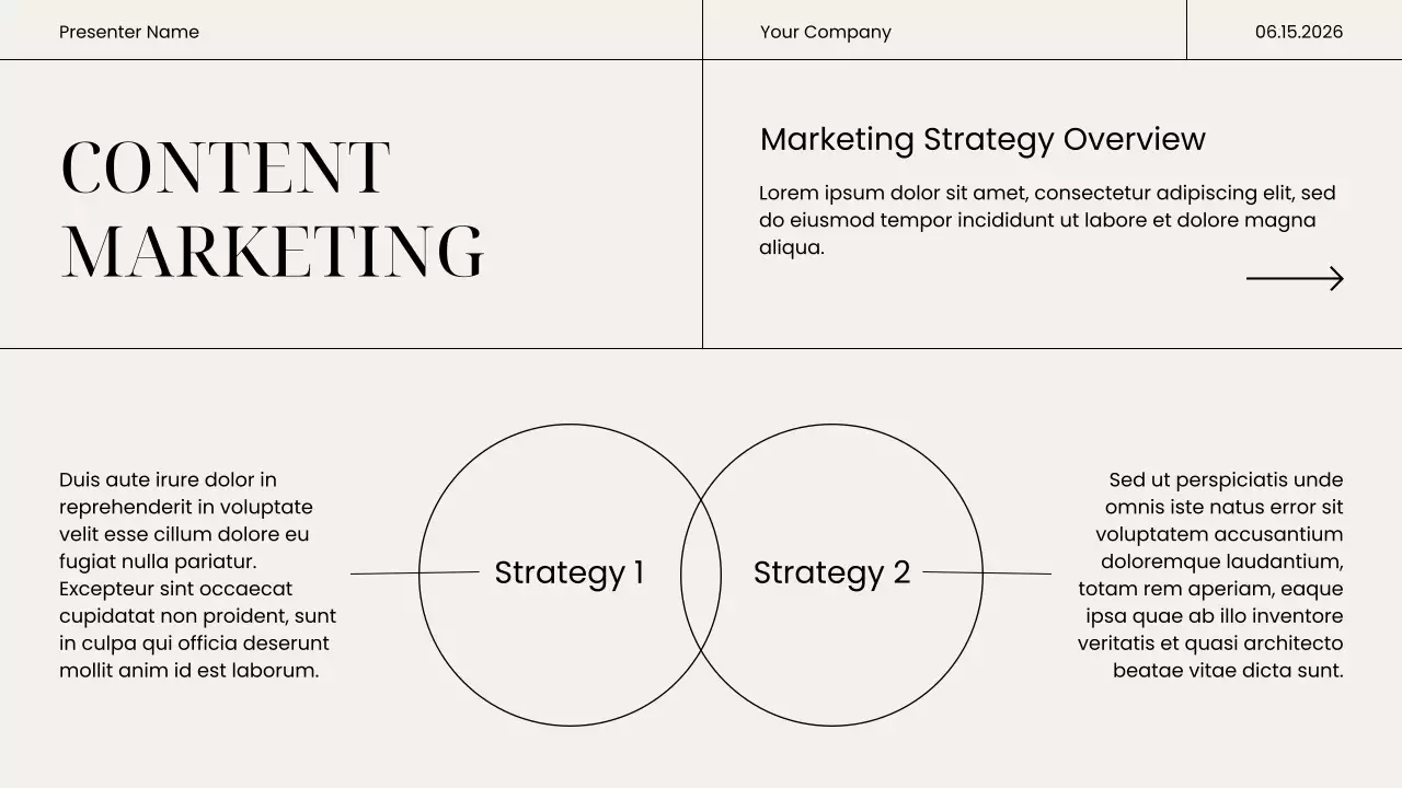 Beige Digital Marketing For Success Business Plan Presentation