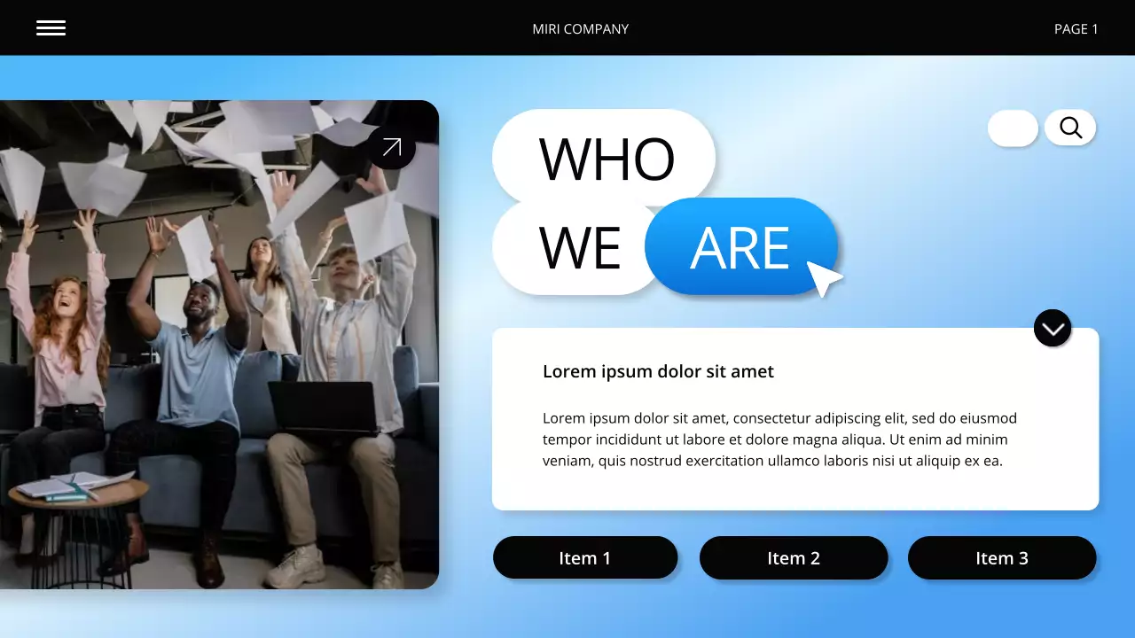 Blue and White Digital Marketing Presentation