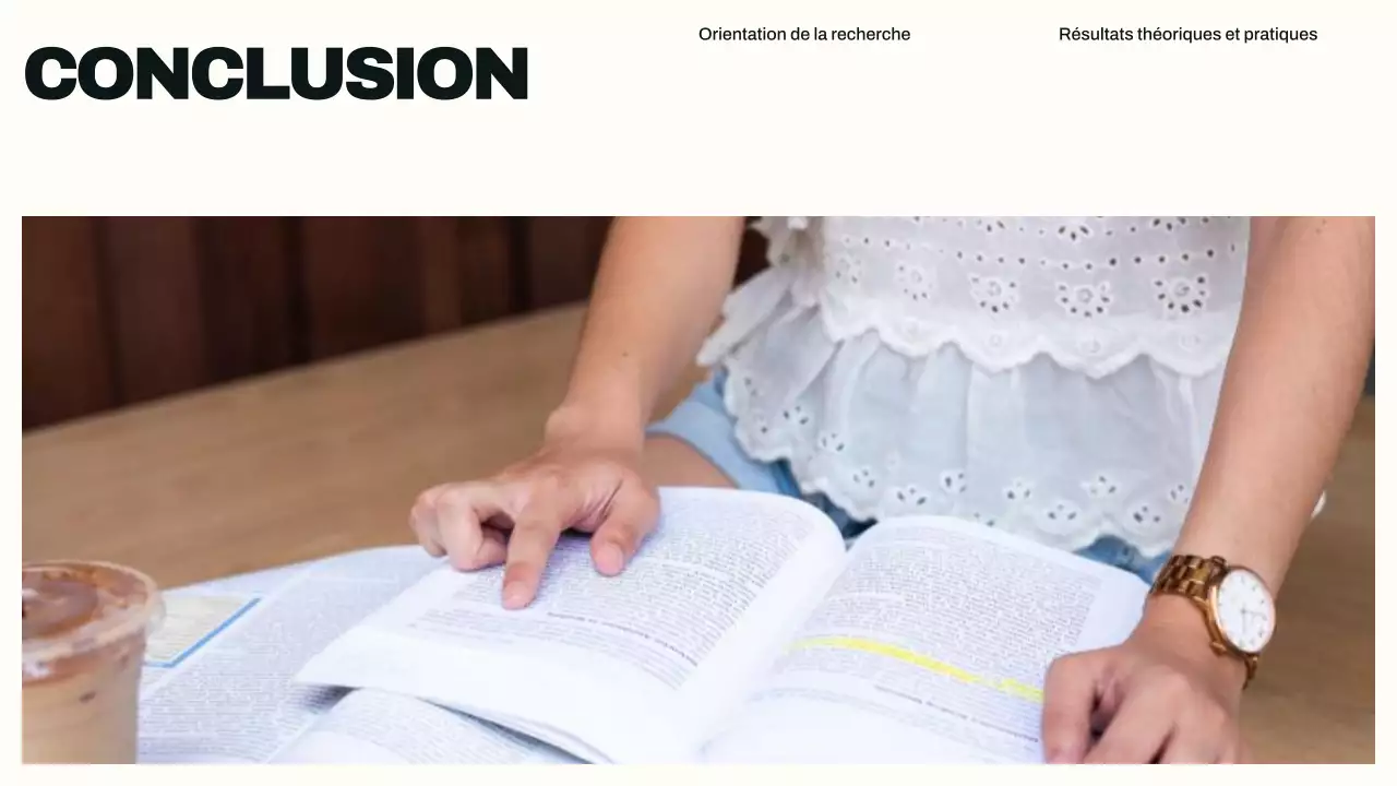 Présentation de thèse professionnelle beige