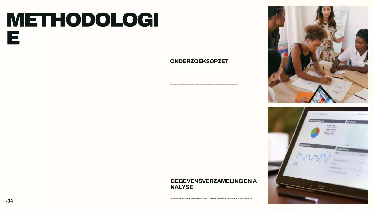 Beige Professionele Scriptiepresentatie